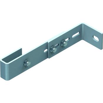 Zarges fixed ladder wall bracket, adjustable